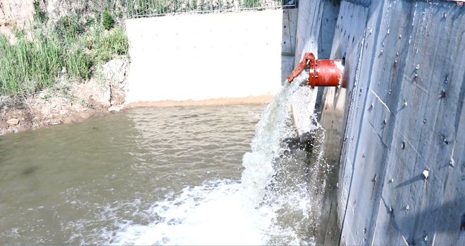 流坡坞镇:提水泵站火力全开 全力调水灌溉